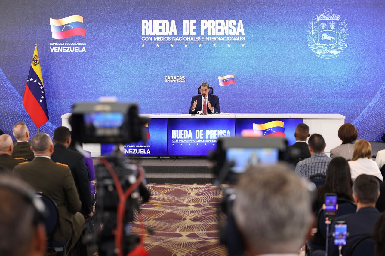 Nicolás Maduro rueda prensa 15 septiembre 2025