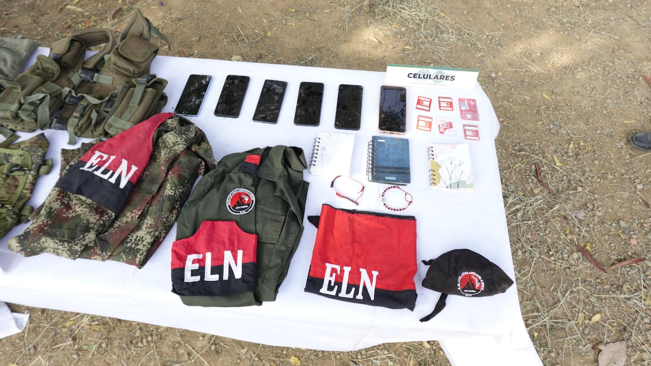 Elementos encontrados en el operativo contra alias Cali.