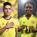 Los dos referentes de la Selección Colombia rindieron homenaje a las mujeres de la categoría sub 17.