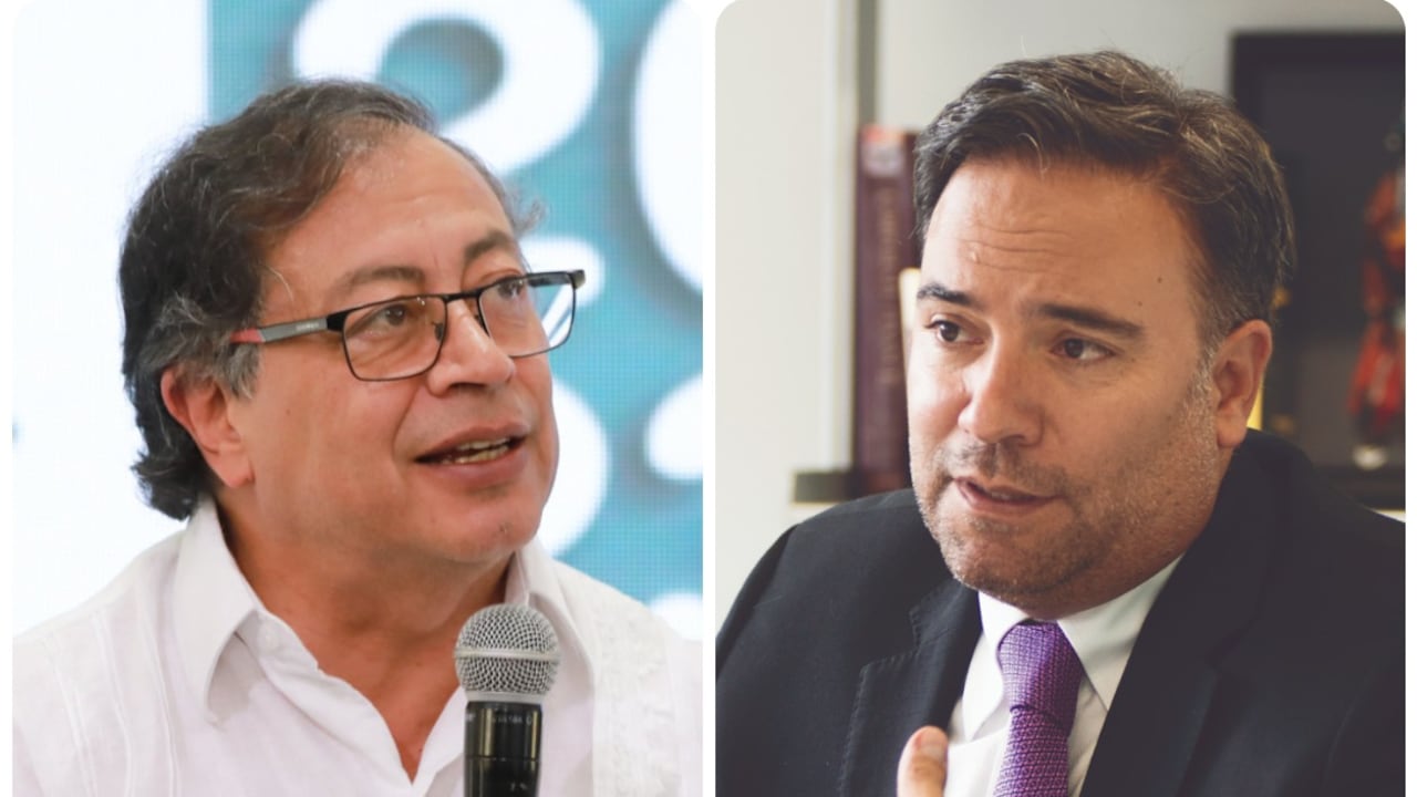 Gustavo Petro y Luis Guillermo Plata