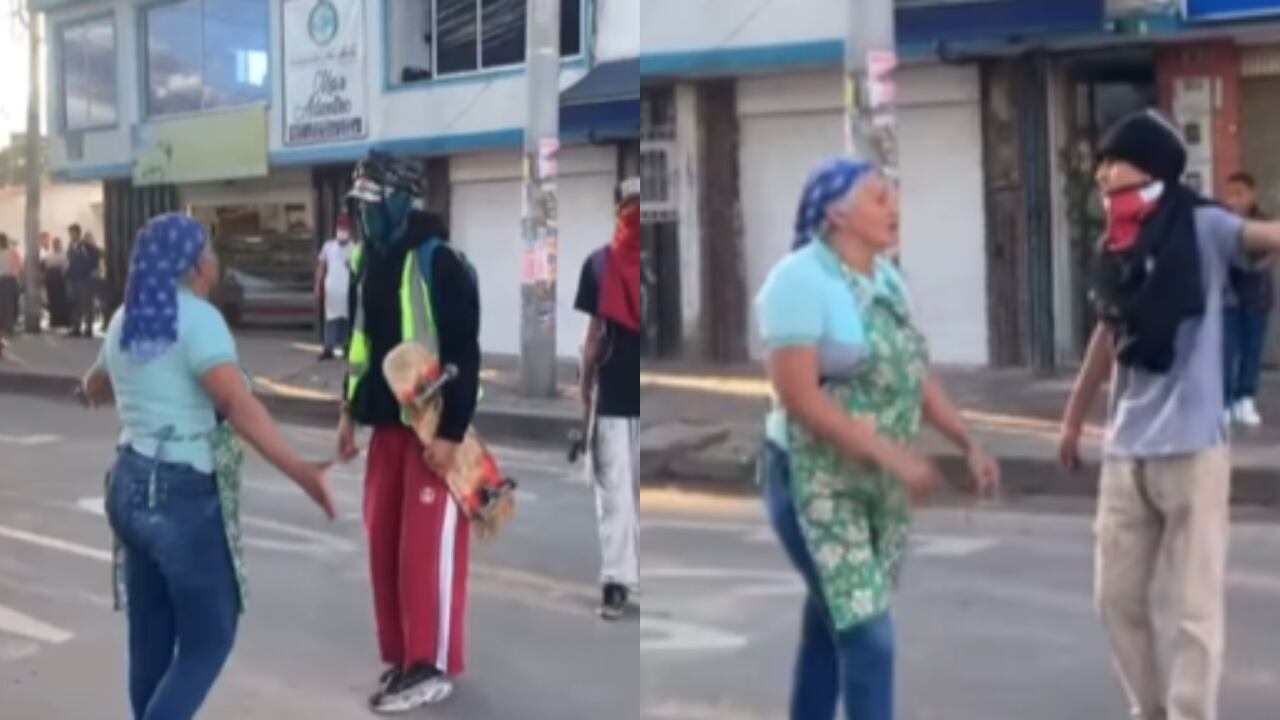 Los sujetos finalmente no bloquearon la vía.