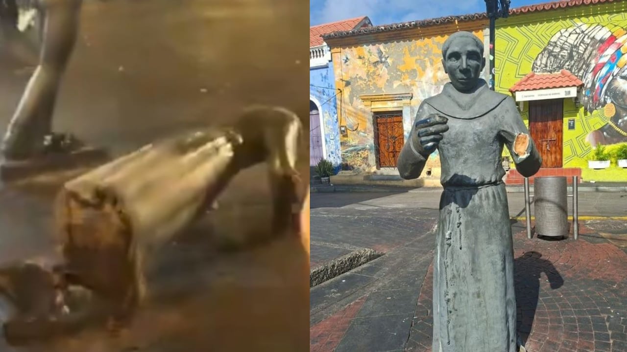 Estatua del cura Umaña en Cartagena
