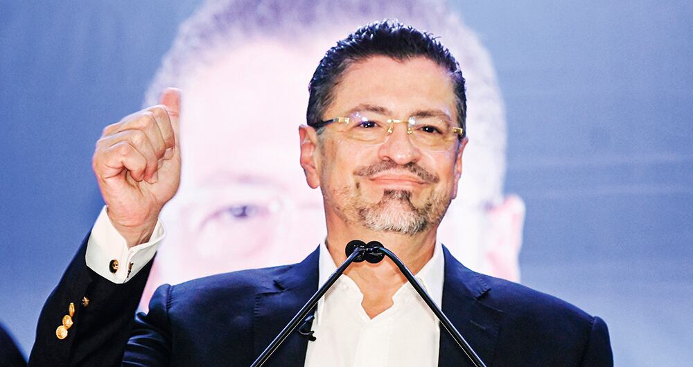 Rodrigo Chaves, presidente electo de Costa Rica