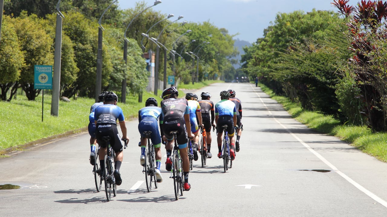 Ciclovía en Medellín.
