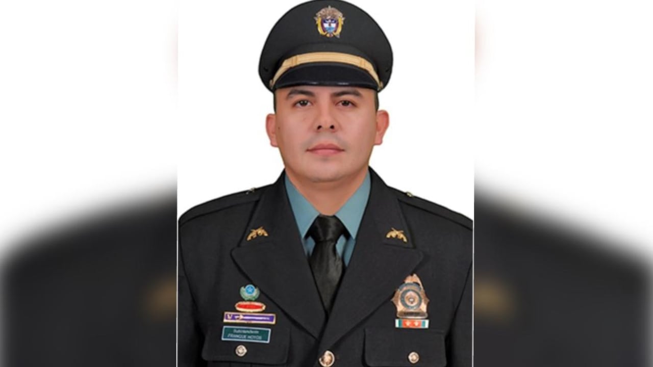 Subintendente Franquie Hoyos, secuestrado por el ELN en Arauca.