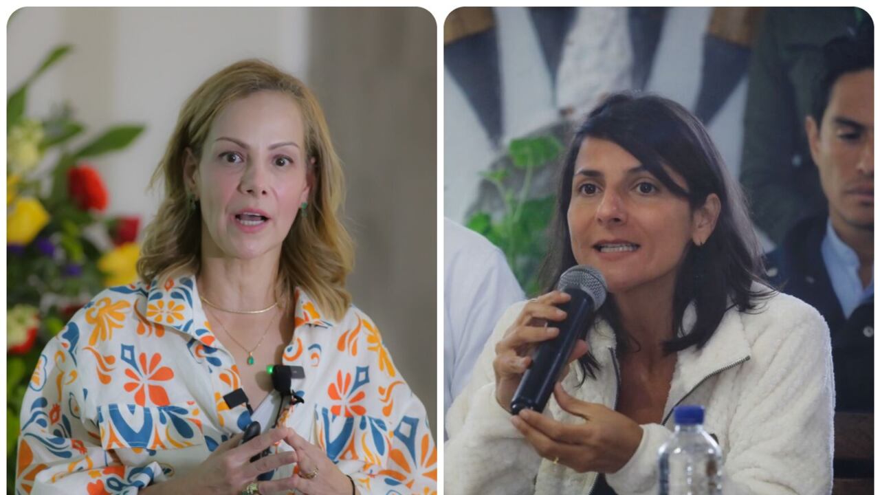 Claudia Calero, presidente de Asocaña e Irene Vélez, ministra de Ambiente.