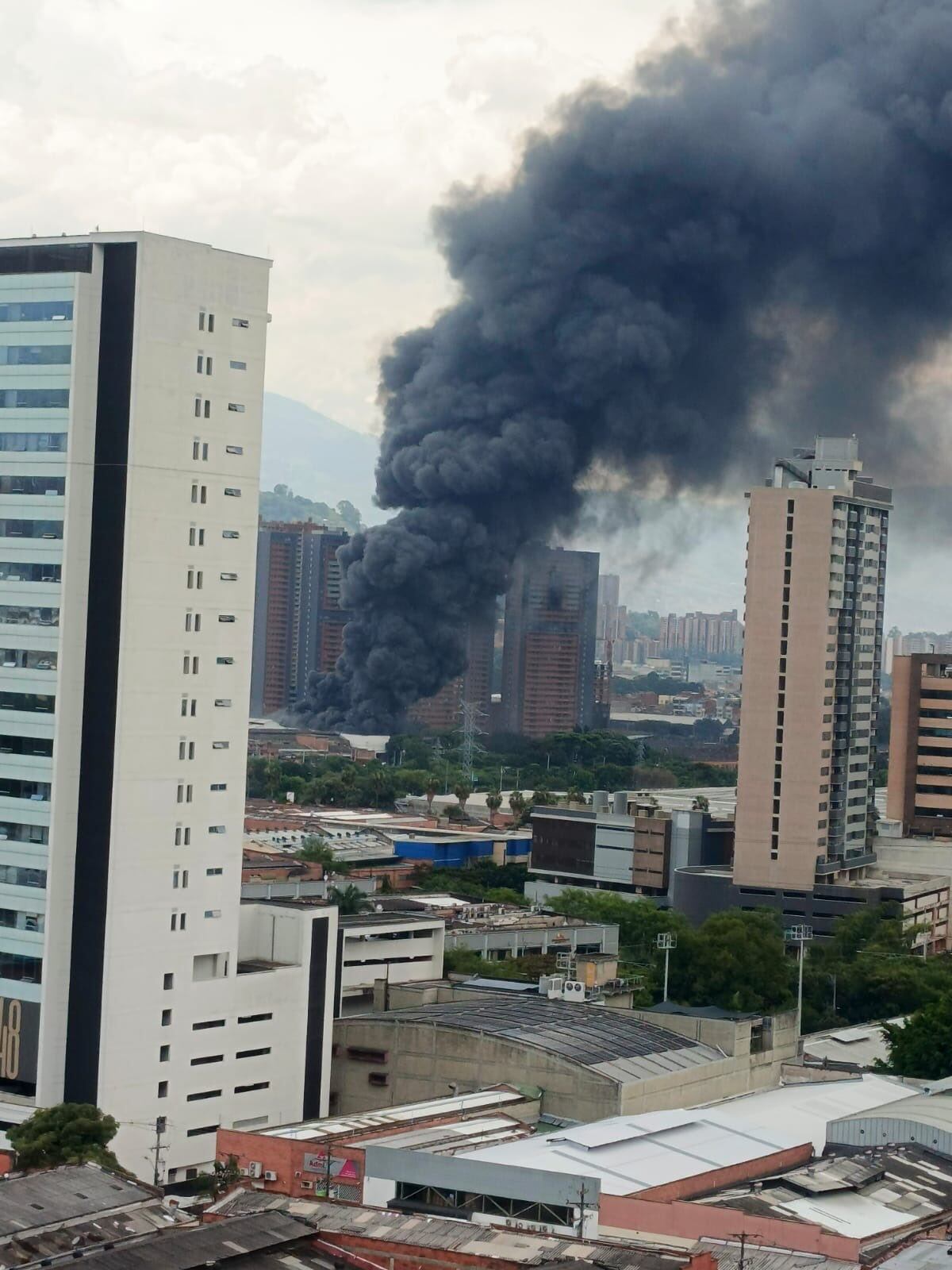 Incendio en Itagüí