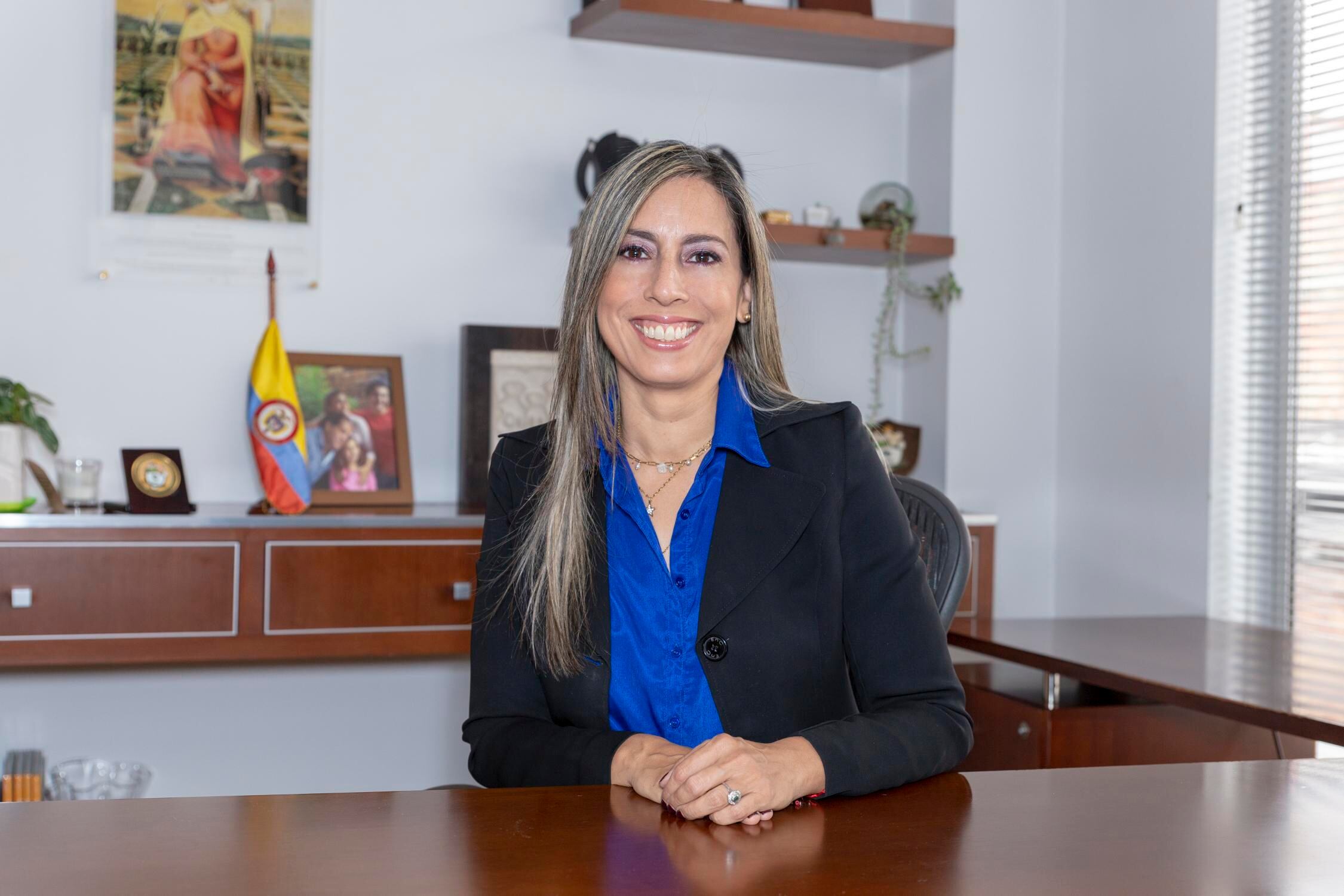Adriana Solano Luque, actual presidenta ejecutiva del Consejo Colombiano de Seguridad y representante de la Red ARISE Colombia