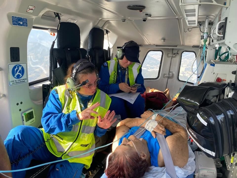 Empresa Helistar pone al servicio del Chocó su ambulancia aérea medicalizada.