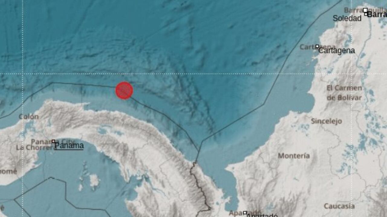 Temblor sacude Panamá.