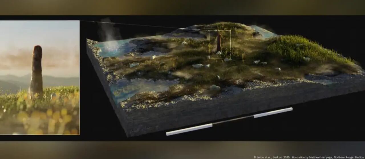 El prototaxites pudo haber sido un organismo único y sin descendientes modernos.