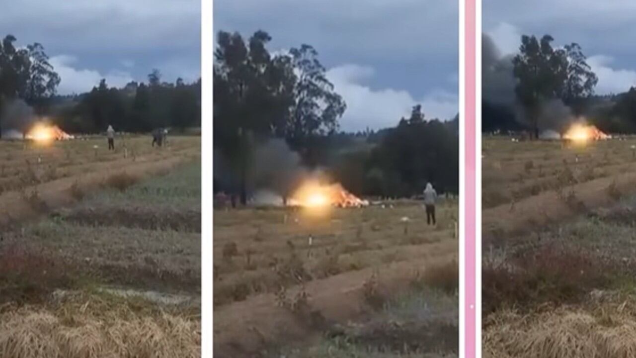 Un nuevo video dejaría en evidencia que se produjeron varias explosiones tras el impacto de la aeronave contra el predio.