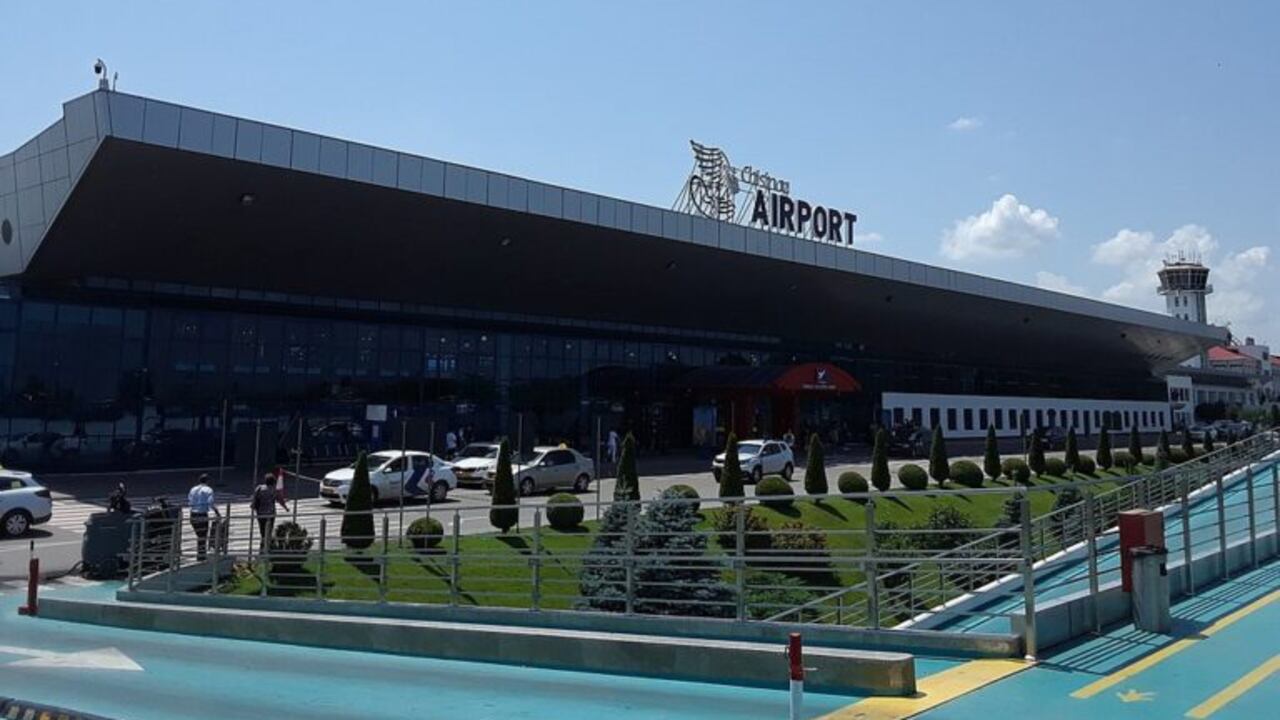 Aeropuerto de Chisináu, en Moldavia