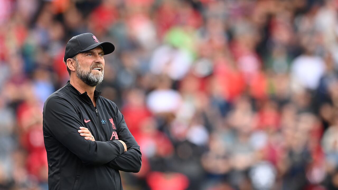 Jürgen Klopp, entrenador alemán.