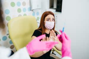 Hay personas que le tienen fobia a las agujas.