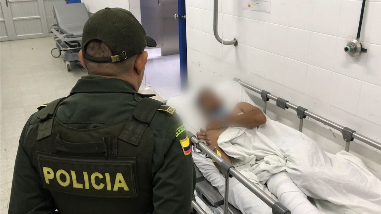 Un menor de edad y un hombre fueron detenidos por la Policía.