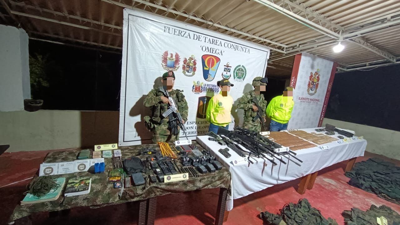 Operativo de las Fuerzas Militares contra las disidencias de las Farc de Iván Mordisco.