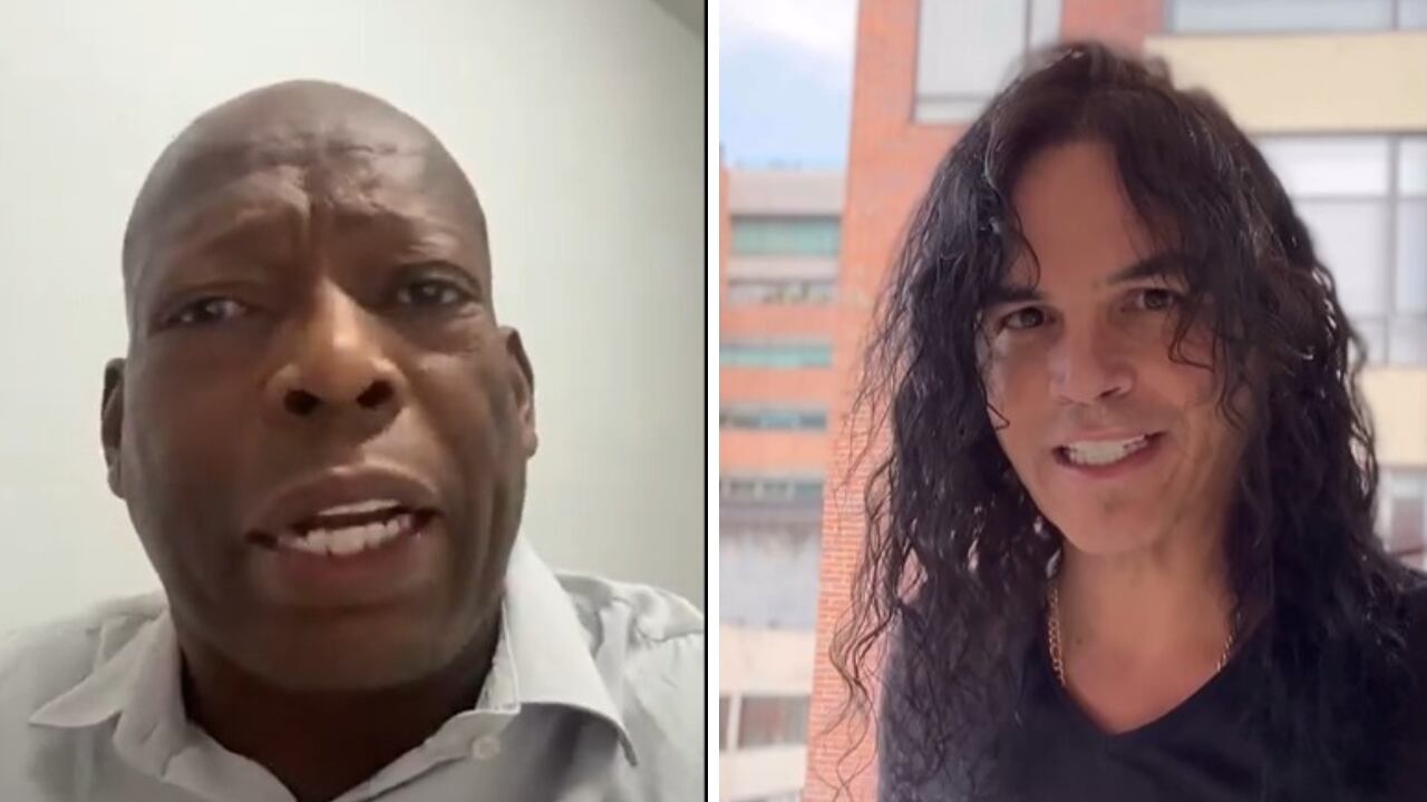 Tino Asprilla y Caremonja, víctimas de robo en Bogotá.