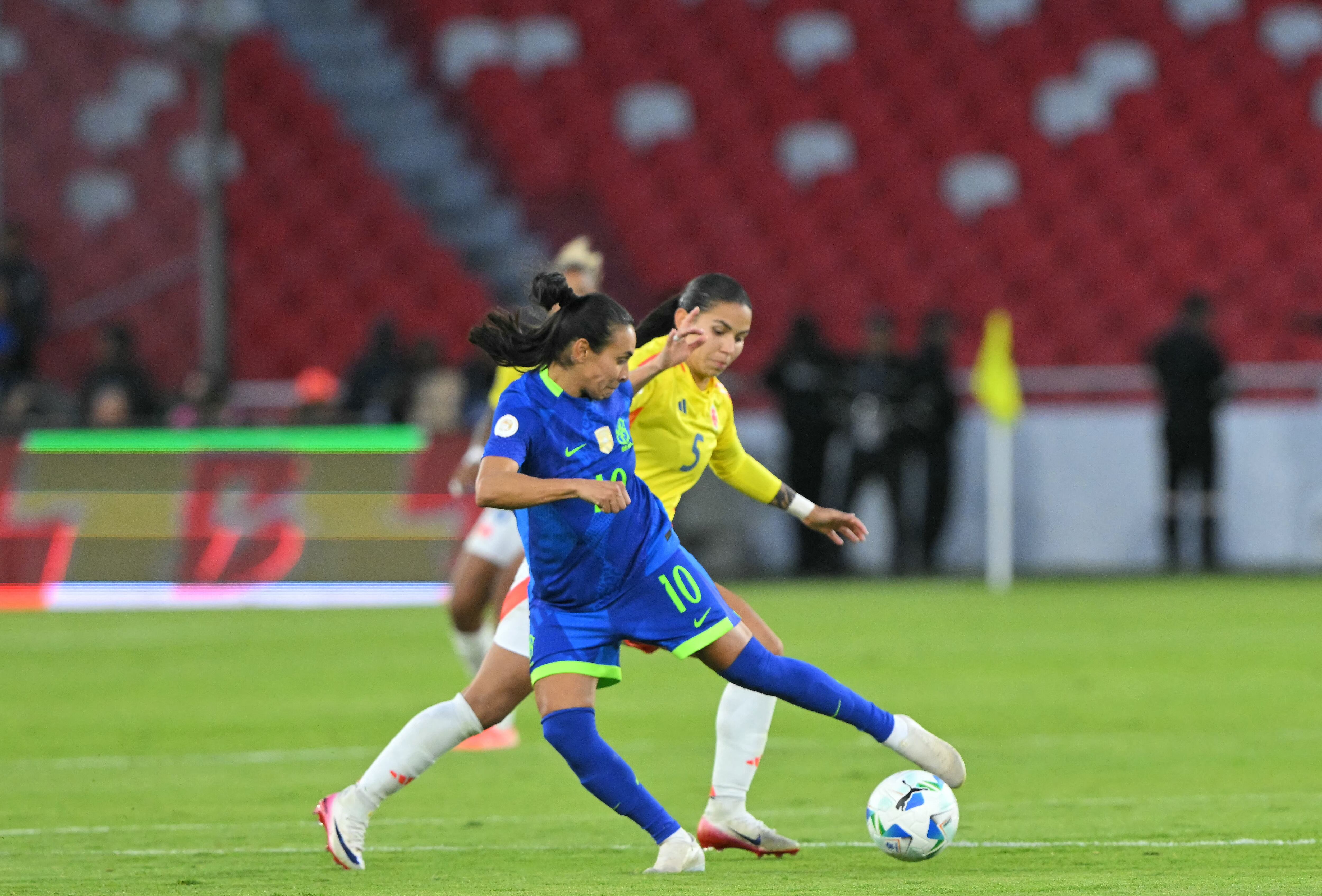 Colombia y Brasil disputaron la final en el Estadio Rodrigo Paz Delgado de Quito el 2 de agosto de 2025.