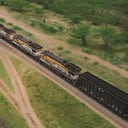 Cerrejón es un complejo en La Guajira que incluye una mina a cielo abierto, una línea férrea y un puerto de exportación. Foto: Cerrejón