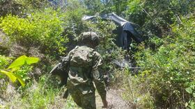 Tropas del Ejército fueron objeto de una asonada en la vereda Campo Alegre, del municipio de Mercaderes, Cauca.