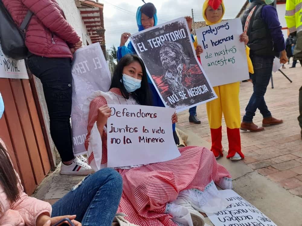 Rechazo a la minería en Boyacá
