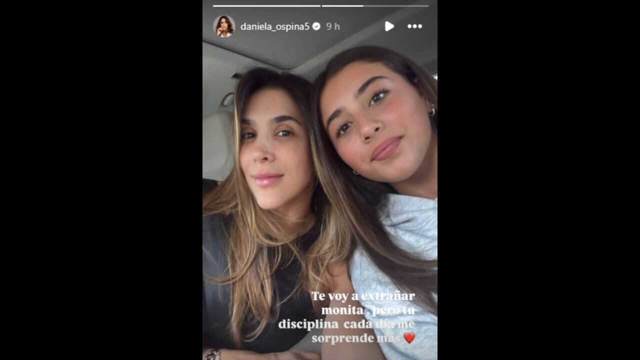 Daniela Ospina y Salomé Rodríguez fueron foco de miradas por un post.