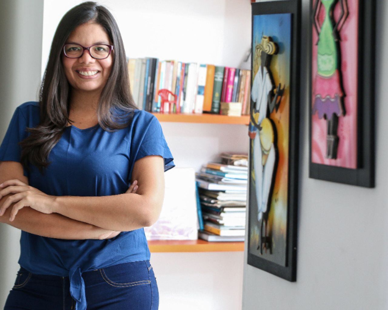 Laura Ardila, periodista.