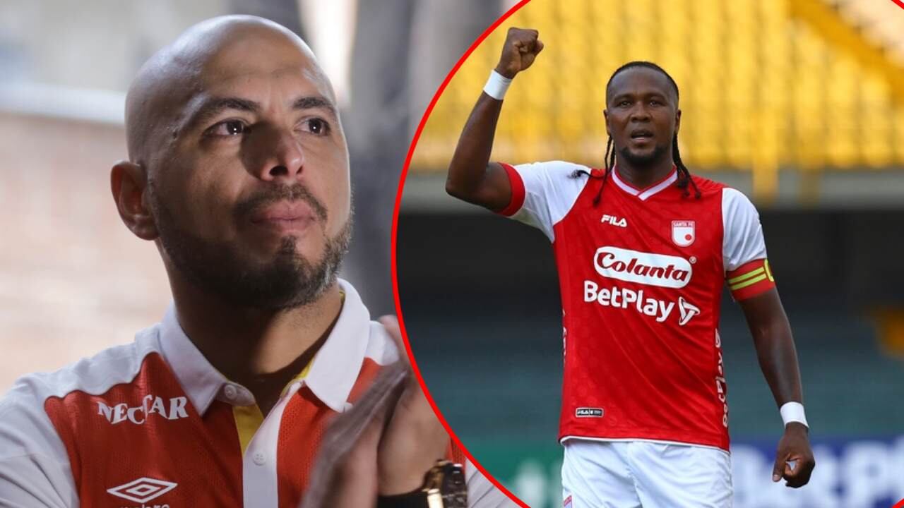 Omar Pérez y Hugo Rodallega.