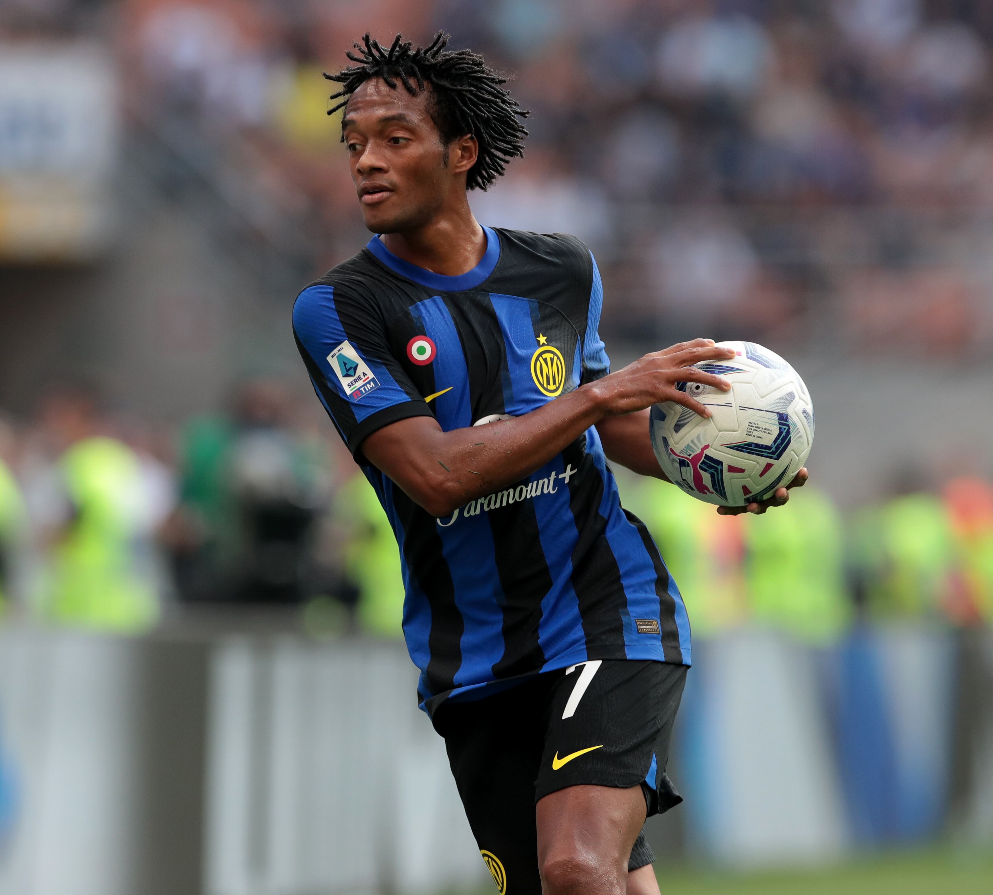 Juan Guillermo Cuadrado entró en el segundo tiempo.