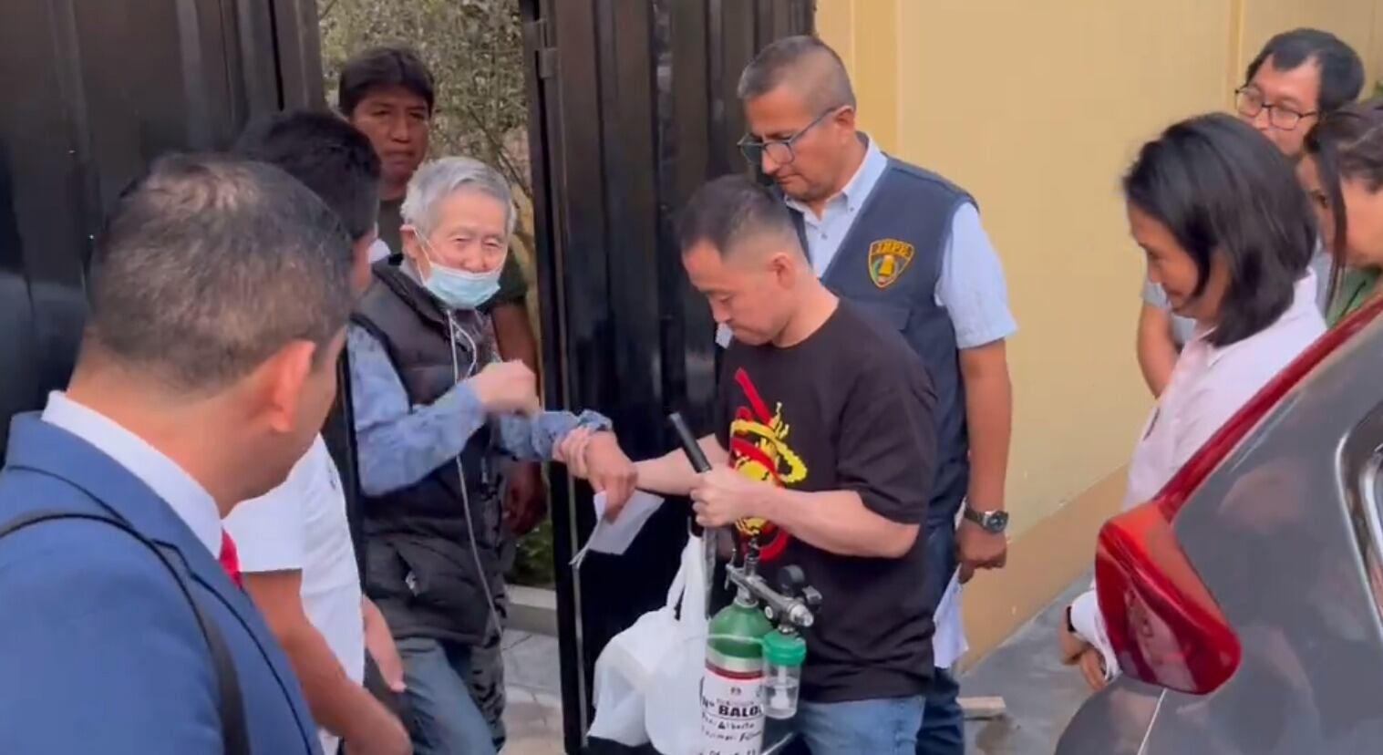 Alberto Fujimori, expresidente de Perú, fue liberado este miércoles.