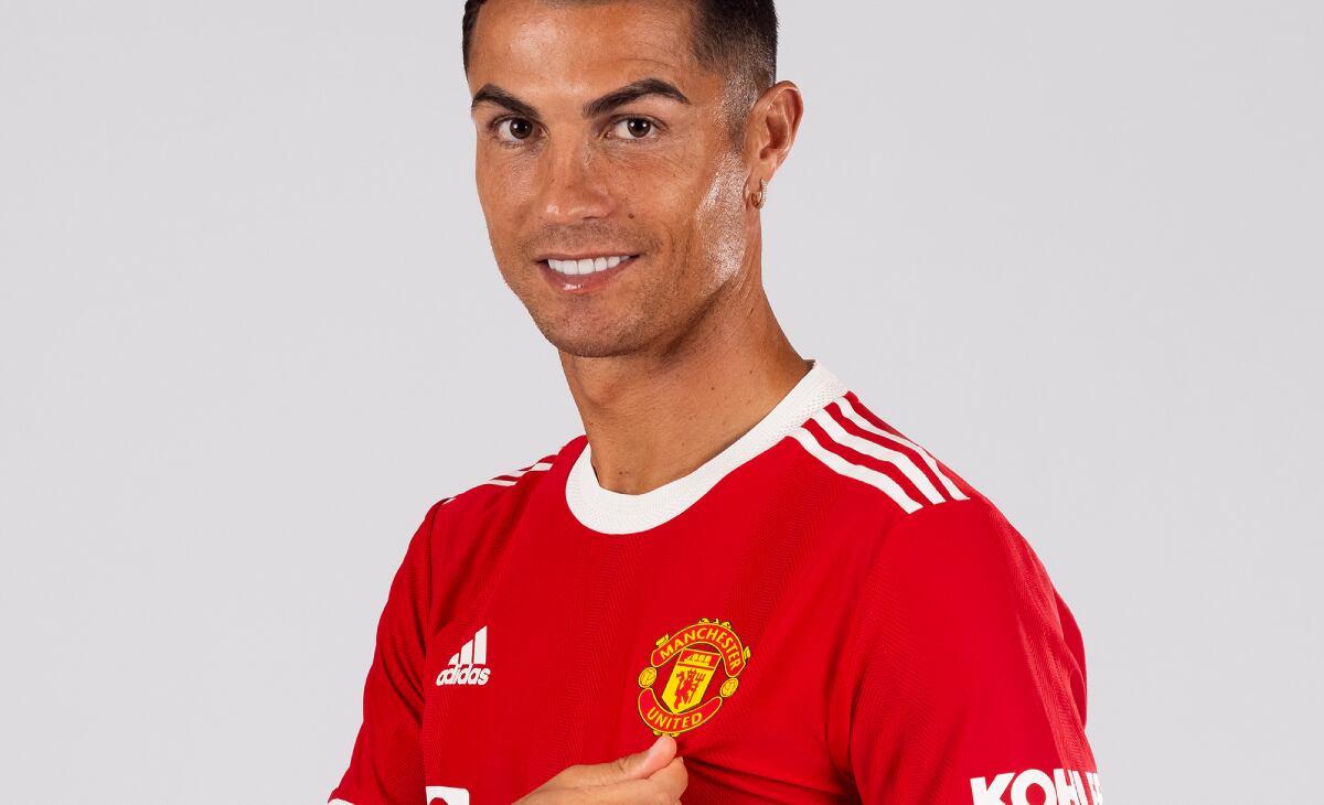 Cristiano Ronaldo con el Manchester United