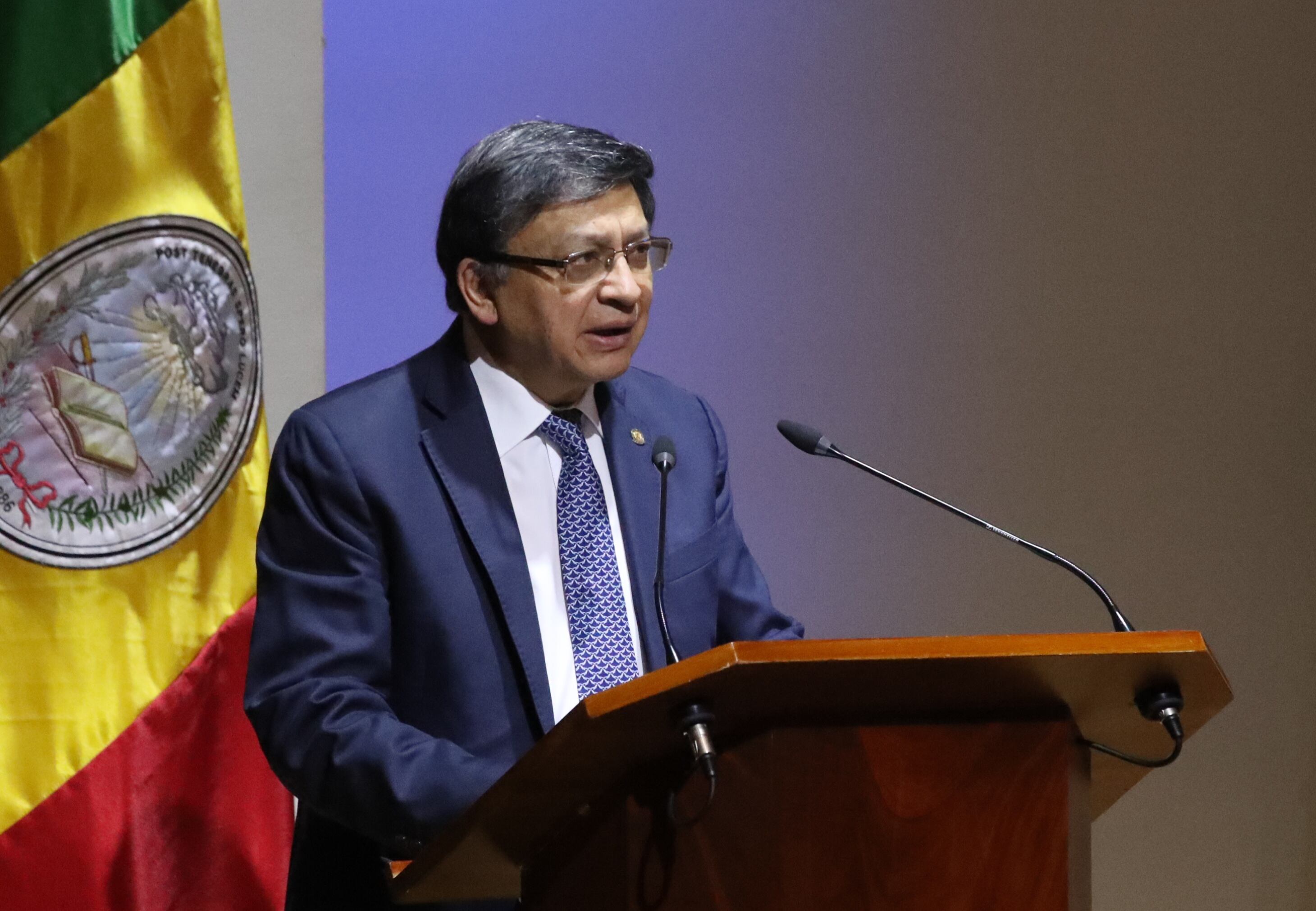 Presidente Corte Constitucional, Jorge Enrique Ibáñez.