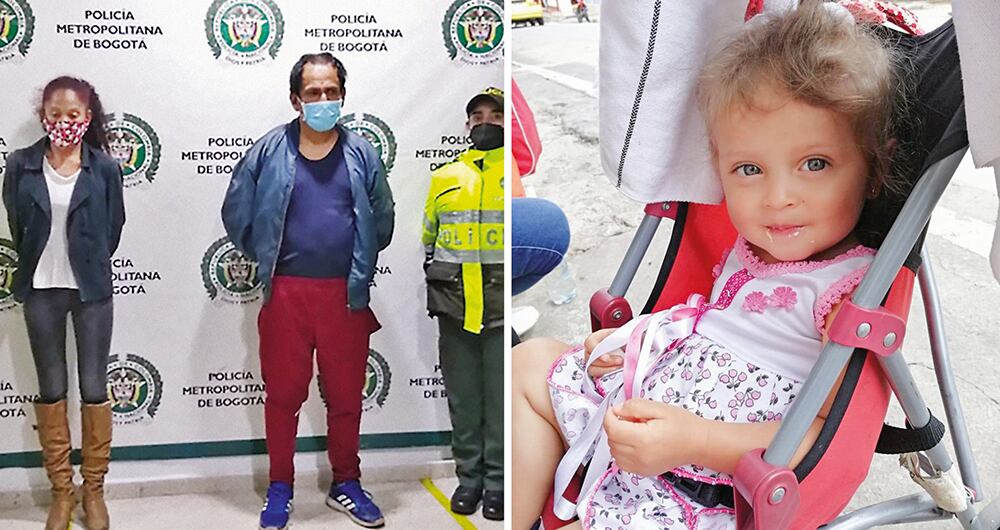Las autoridades capturaron a Carolina Galván, madre de Sara Sofía, y a su compañero sentimental, Nilson Díaz, por la desaparición de Sara Sofía. 