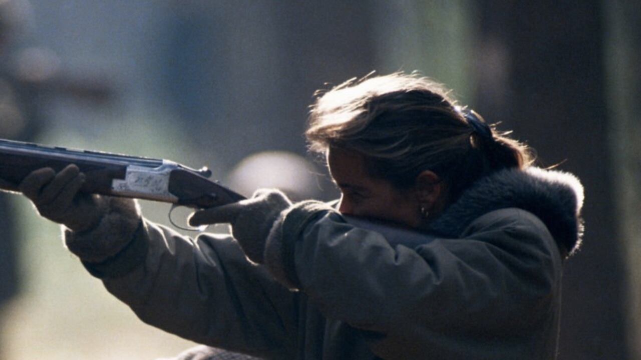 Las autoridades dijeron que este era un ejemplo de una persona que posee un arma legalmente y hace bien uso de ella (imagen de referencia)