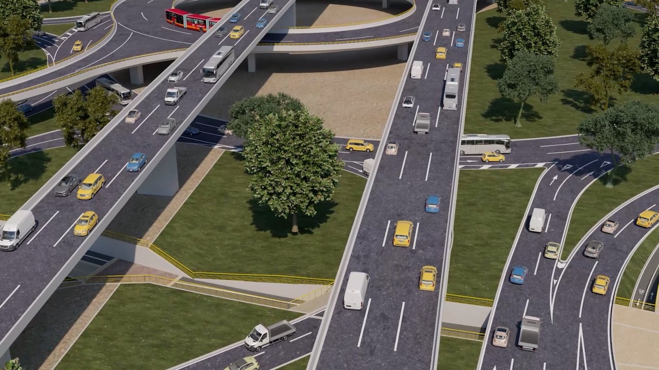 El 12 de octubre se implosionarán los puentes de Puente Aranda.