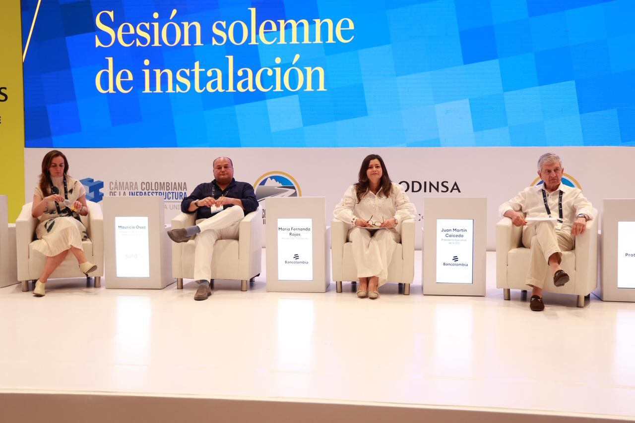 La ministra de Transporte, María Fernanda Rojas, habló sobre la inversión en infraestructura en el país. Foto: redes Mintransporte