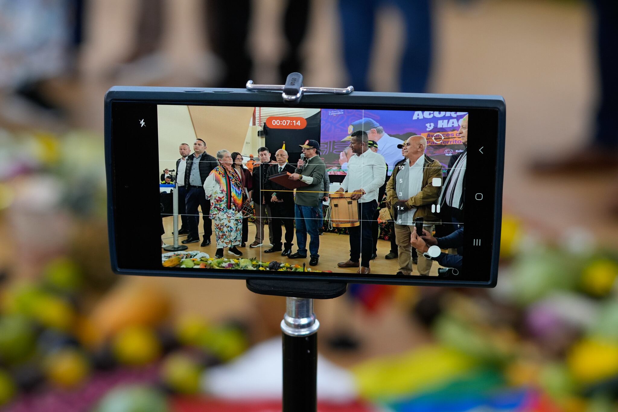 El presidente, Gustavo Petro, el 5 de abril de 2025 en Pasto
Fotografía: Andrea Puentes - Presidencia de la República