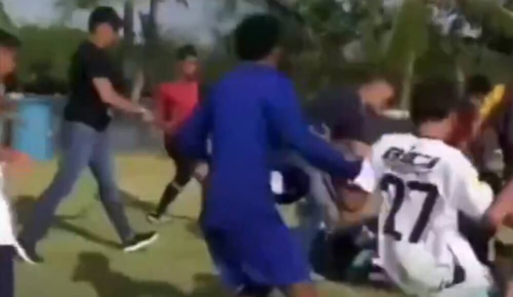 Agresiones contra un árbitro.