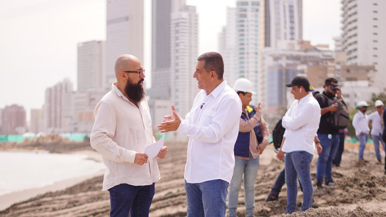 Dumek Turbay y Carlos Carrillo.