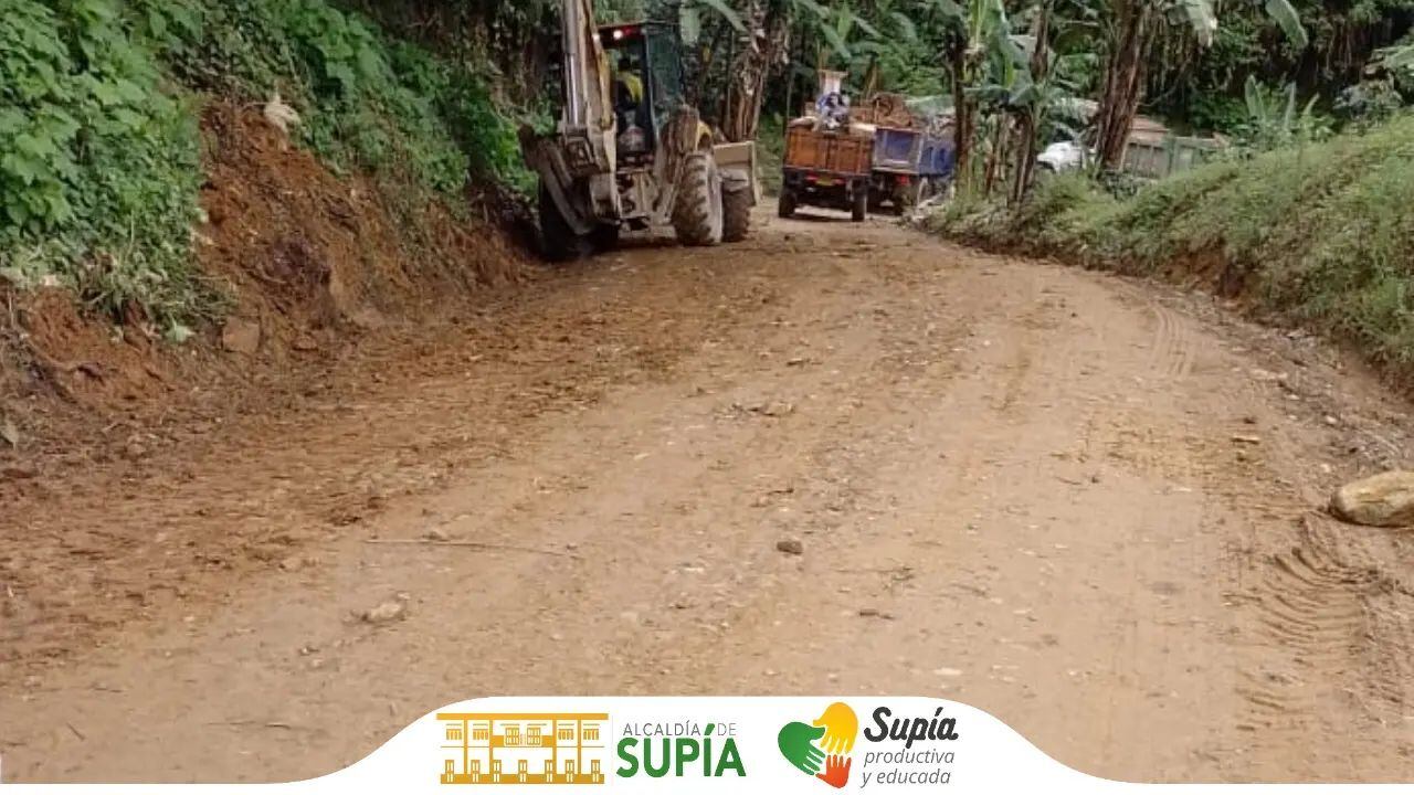Se estima que la pavimentación de la carretera beneficiará a 4.793 habitantes en Caramanta y 29.884 en Supía