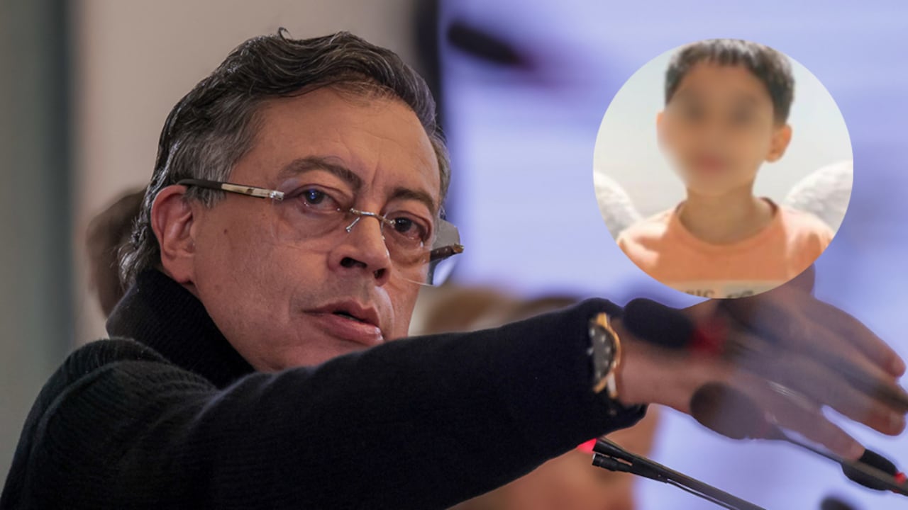 Gustavo Petro y Kevin Acosta