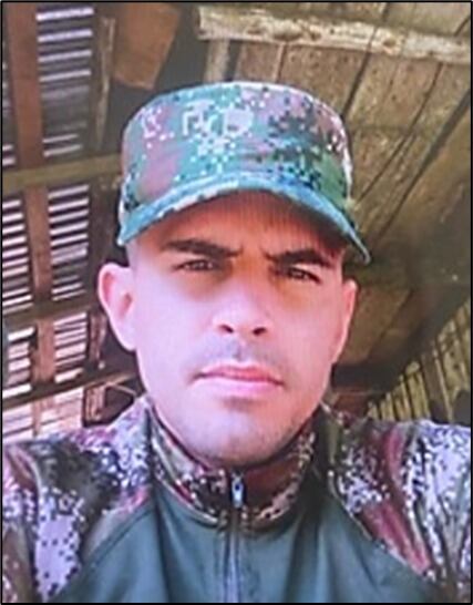 Alias Guillermino, explosivista de las disidencias de las Farc de alias Calarcá, según la Policía.