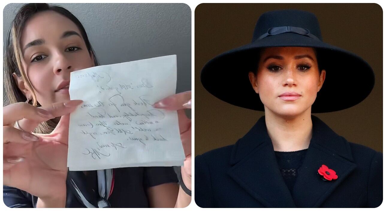 La azafata hizo pública la nota en sus redes sociales