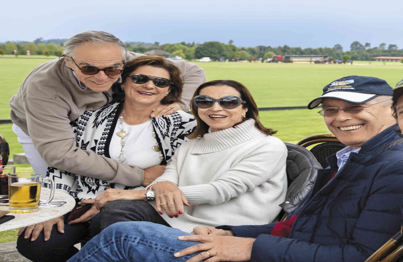 Alberto Espinosa, Claudia Triana, Clara Virginia de Espinosa y Carlos Andrés Uribe.