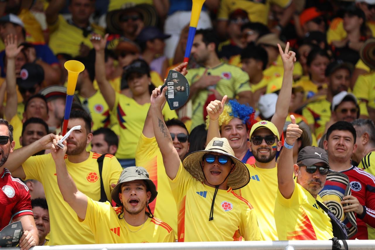 Partido de la Selección Colombia.