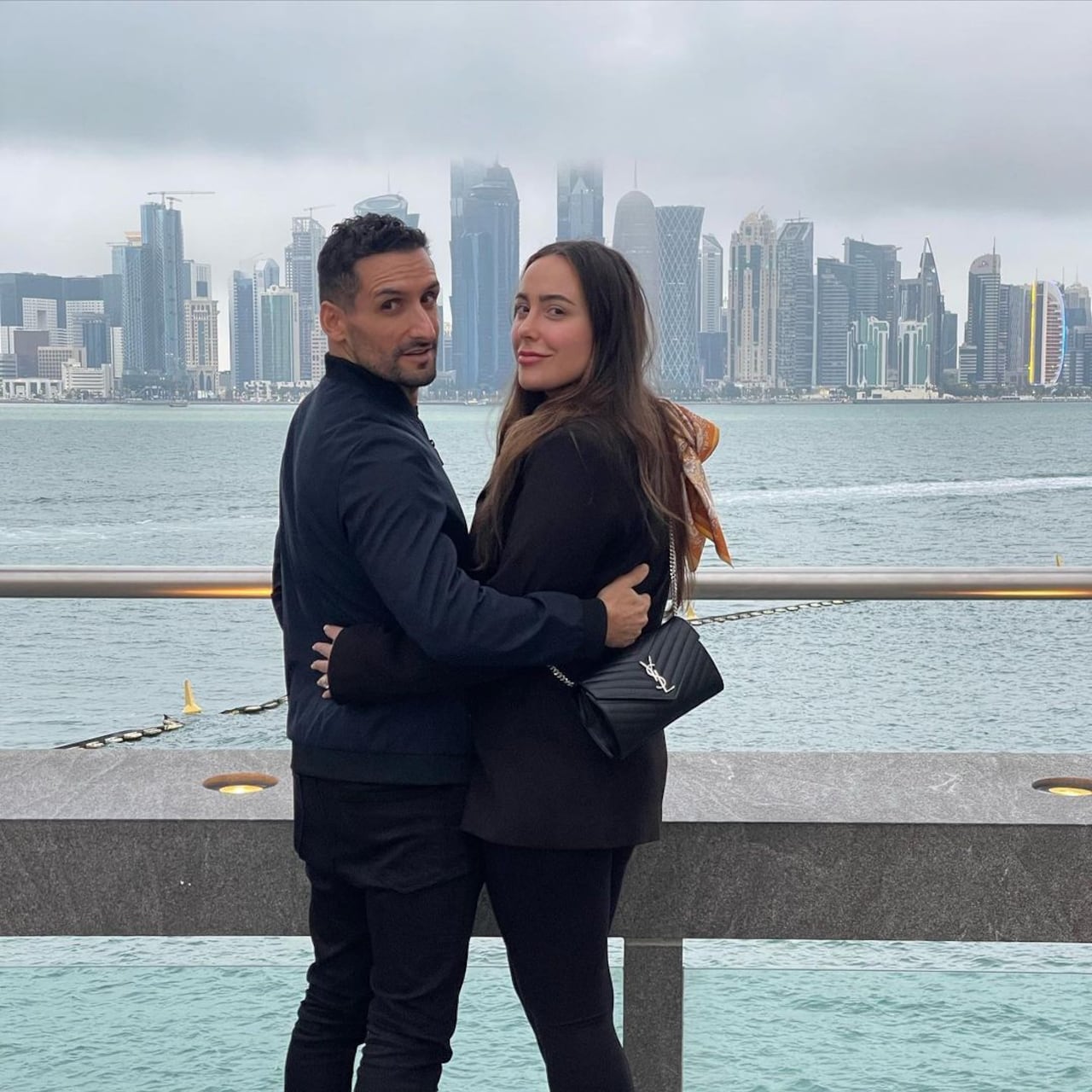 Ivana y su esposo Carlos García. Foto: Instagram @ivana.rodriguez.