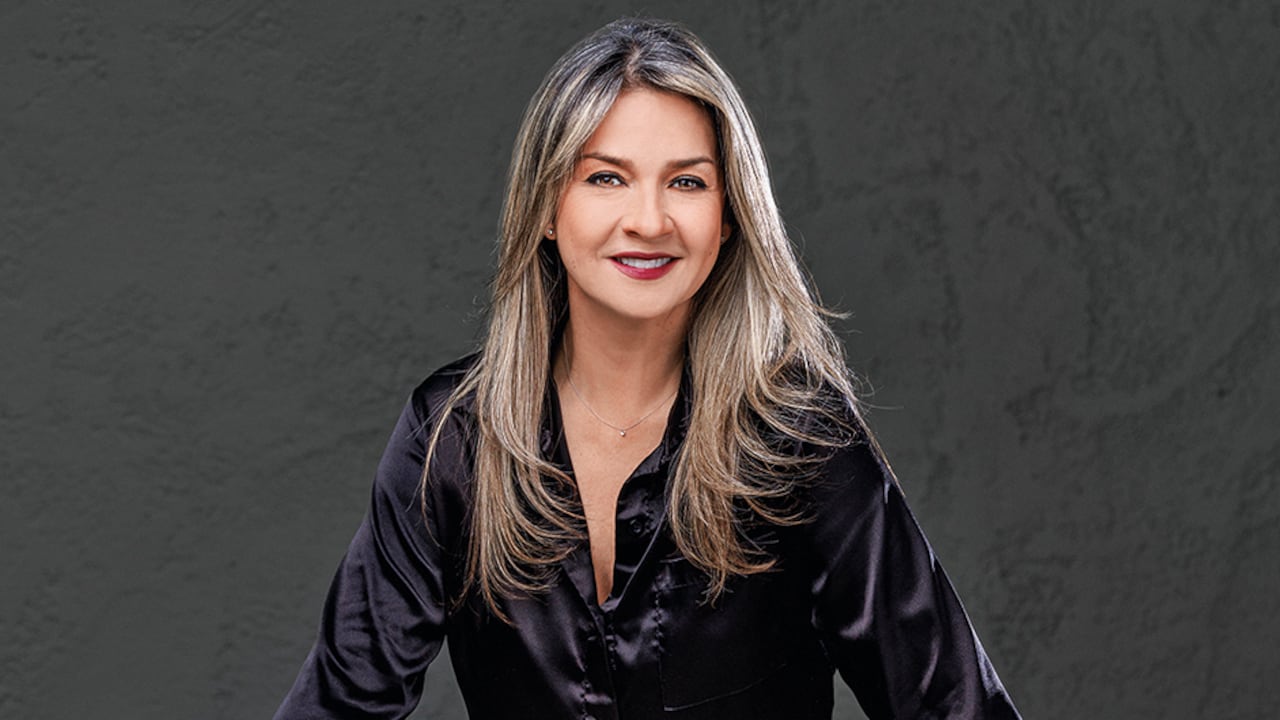 Vicky Dávila, precandidata presidencial.