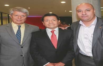 Camilo Llinás, Jorge Armando Otálora y Andrés Darío Tigreros