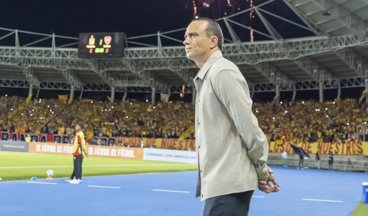 Alejandro Restrepo respeta su proceso con el Deportivo Pereira donde ya cosechó un título.